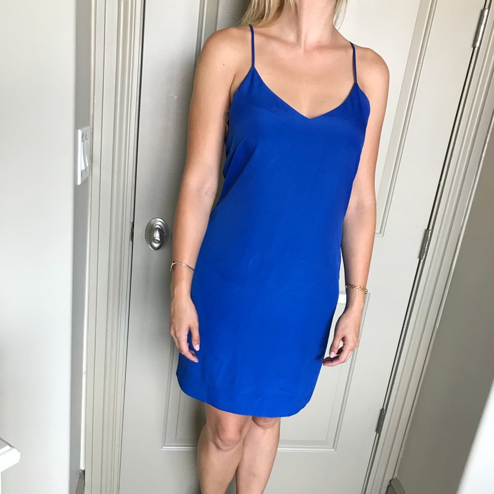 J. Crew Royal Blue Dress